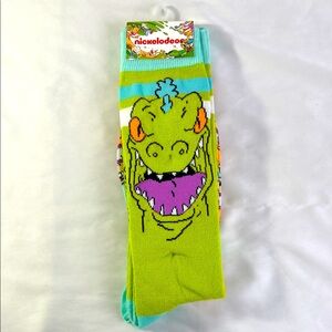 Nickelodeon 2 Pack Rugs Rats Woman’s‎ Knee High Socks One Size Fits Most 6-12